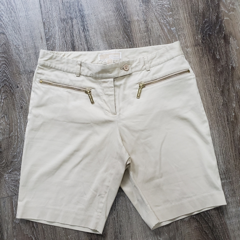 Micheal Kors Khaki City Bermuda Short